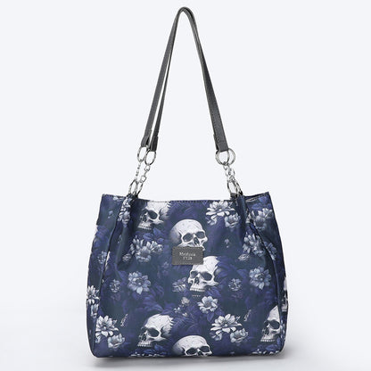 Tropical Skull Shoulder Bag