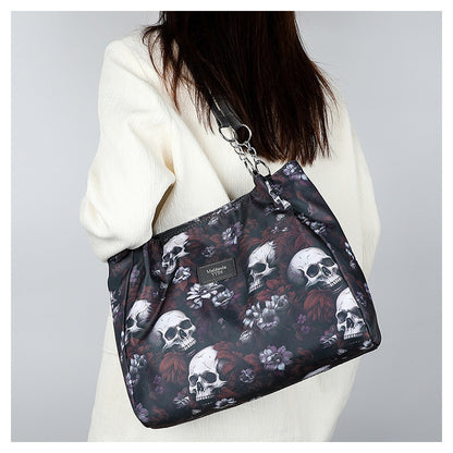 Tropical Skull Shoulder Bag