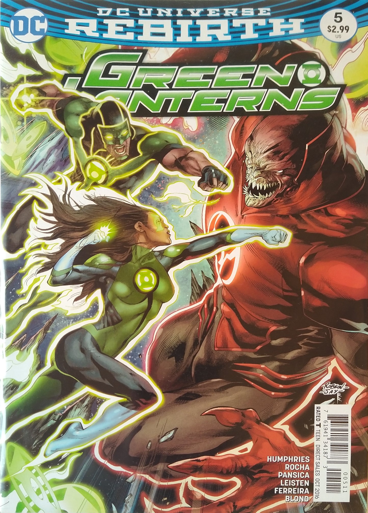 Green Lanterns #5 - DC Universe Rebirth