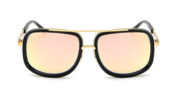 Trendy Unisex Flat Top Square Sunglasses - FREE 60 Day Replacement!