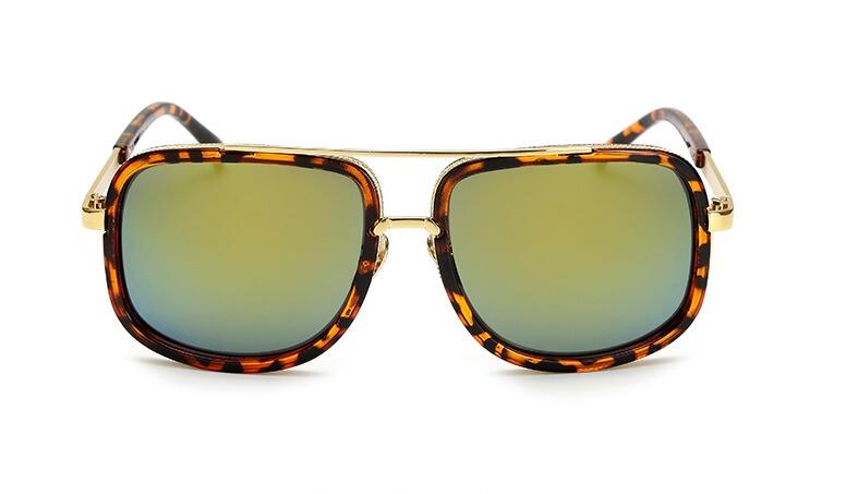 Trendy Unisex Flat Top Square Sunglasses - FREE 60 Day Replacement!