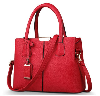 Beautiful Solid Color Shoulder Bag