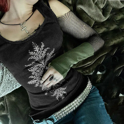 Fairy Grunge Knitted Vest