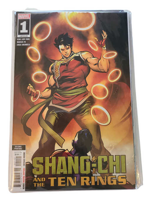 Shang-Chi and the Ten Rings #1 Second Printing Variant