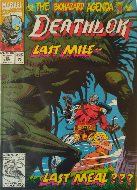 Deathlok #15 - The Biohazard Agenda Part 4 of 4 - Marvel Comics