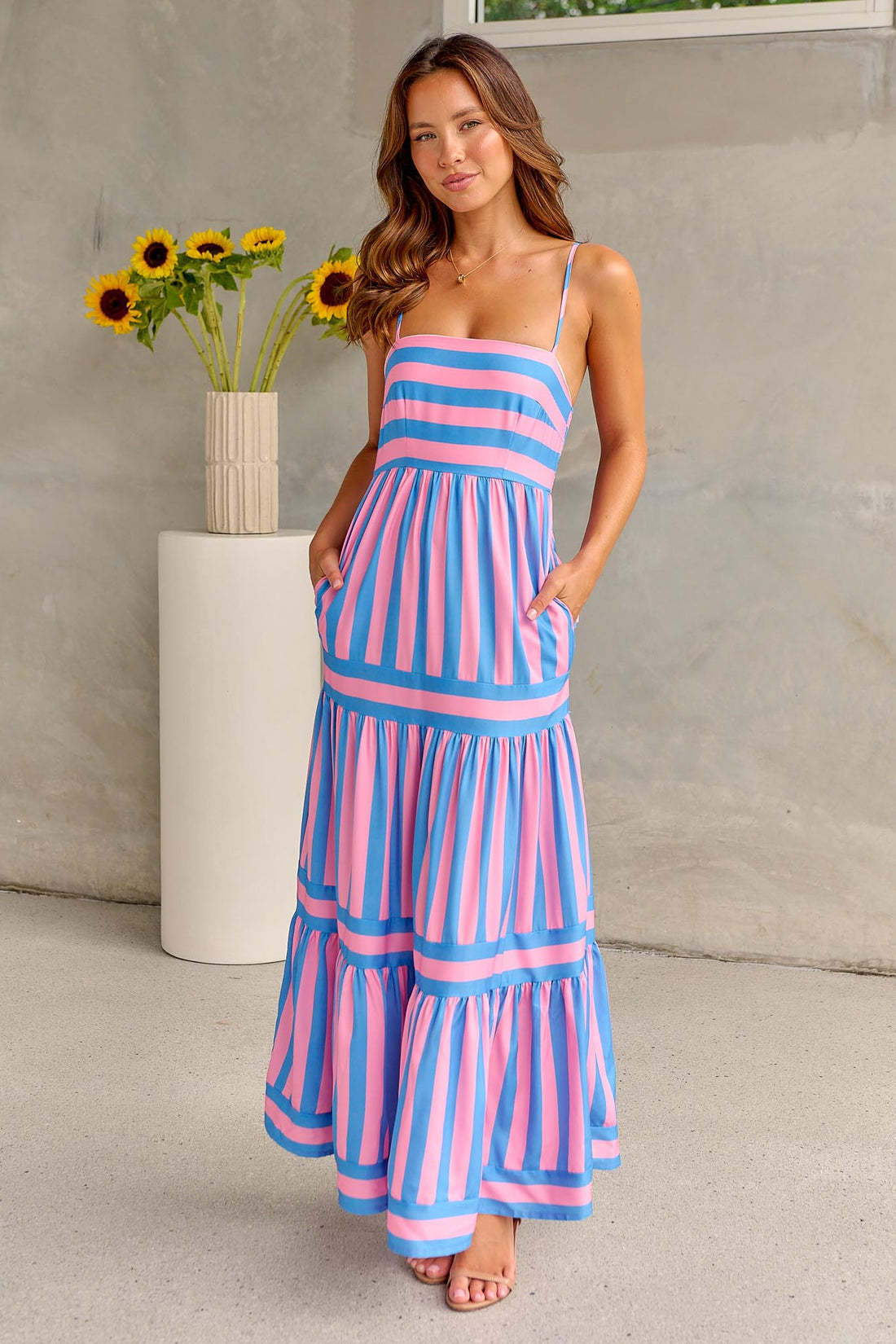 Striped Line Dress - Perfect for the Summer!