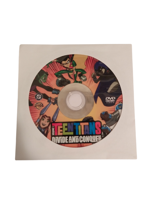 Teen Titans Volume 1 Divide and Conquer DVD - Disc Only