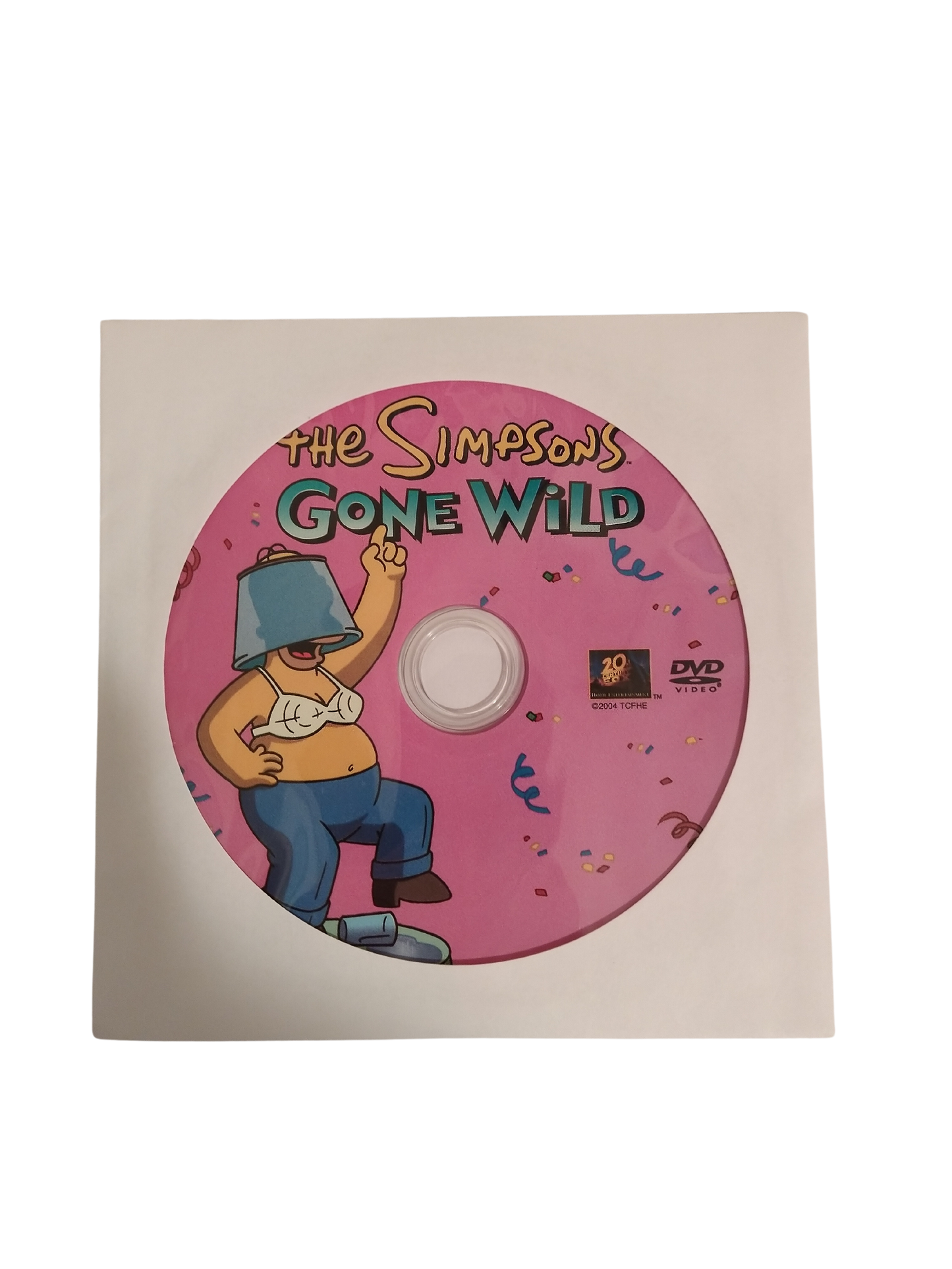 The Simpsons Gone Wild DVD - Disc Only