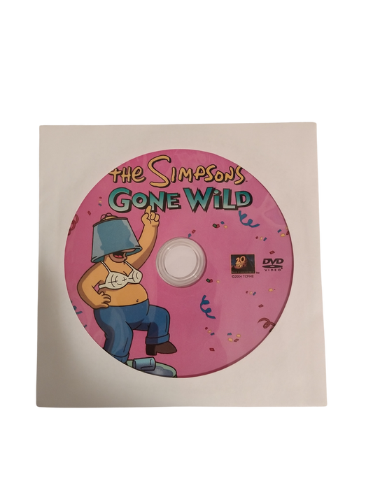 The Simpsons Gone Wild DVD - Disc Only