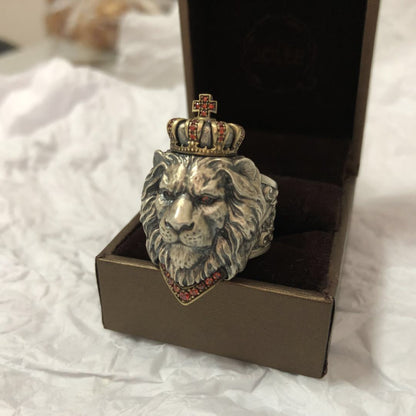 Vintage Style Lion Ring