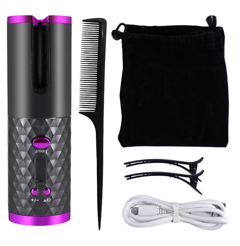 Rechargeable Automatic Hair Curler - Beautiful Curls with Almost No Effort!