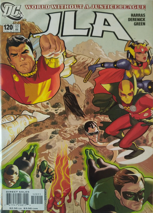 Justice League of America JLA #120 - World Without A Justice League - DC