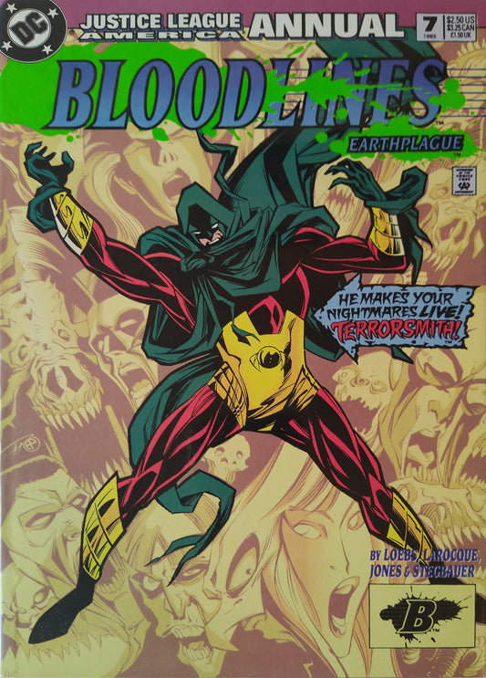 Bloodlines: Earthplague #7 -  Justice League America Annual - DC