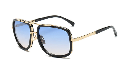 Trendy Unisex Flat Top Square Sunglasses - FREE 60 Day Replacement!