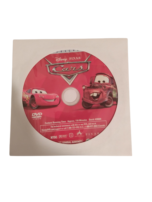Cars Widescreen - Disc Only