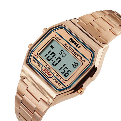 Men's Retro Style Digital Watch