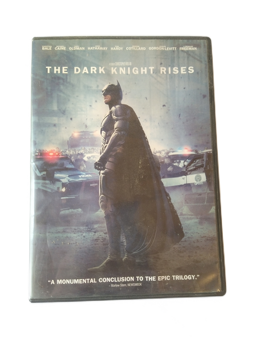 The Dark Night Rises DVD