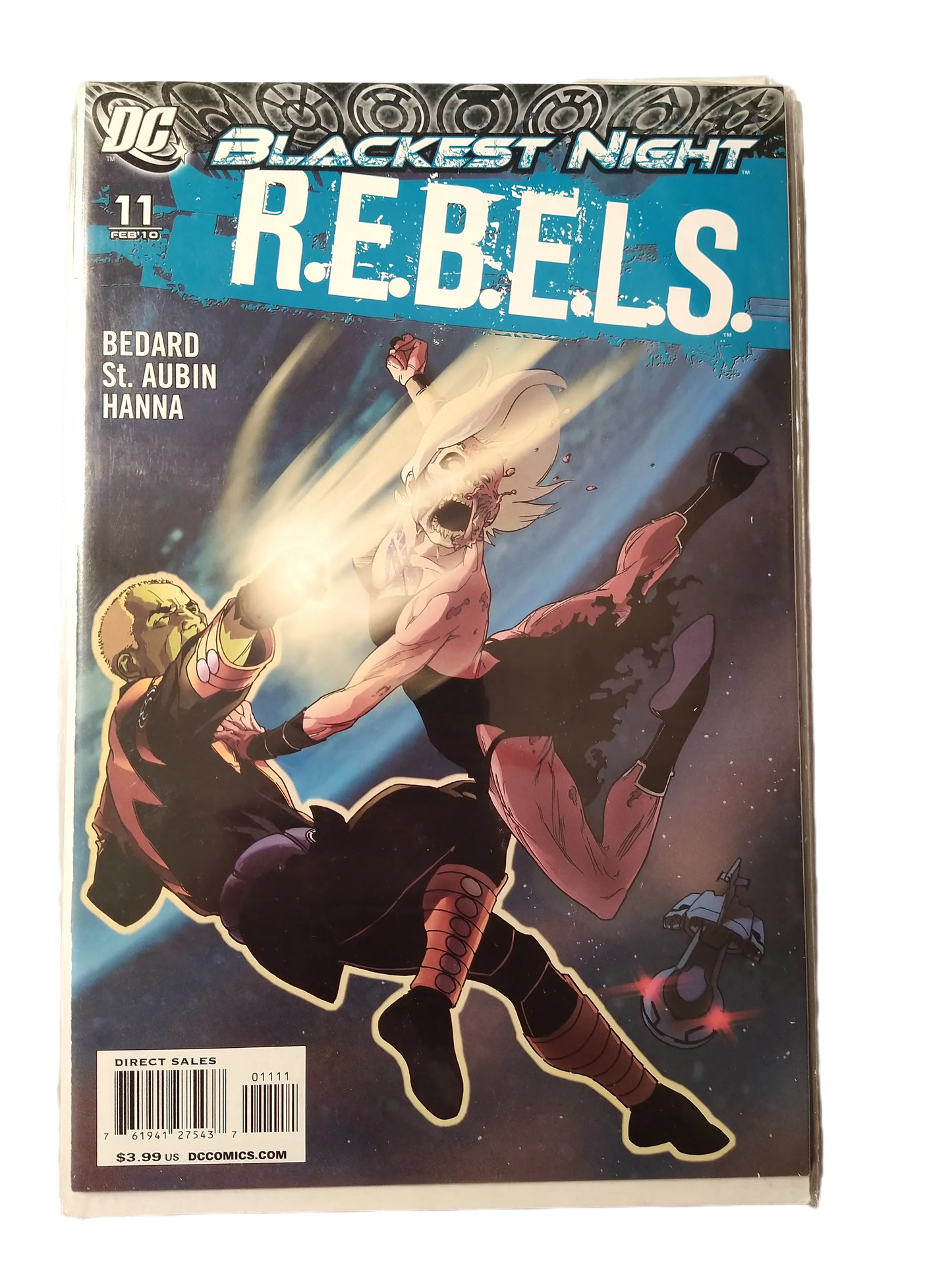 R.E.B.E.L.S. #11 - Blackest Night