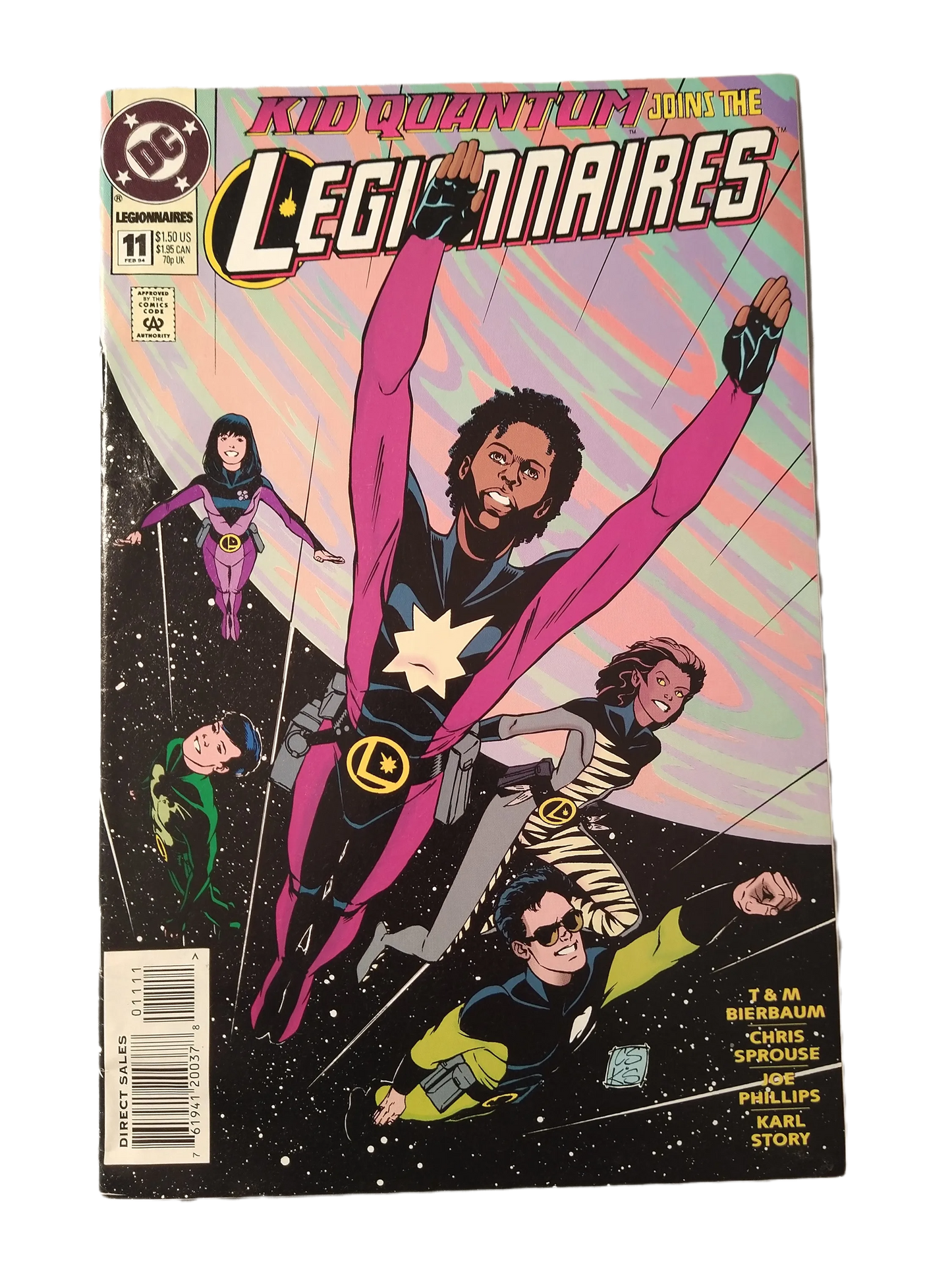 Legionnaires #11 - Kid Quantum Joins