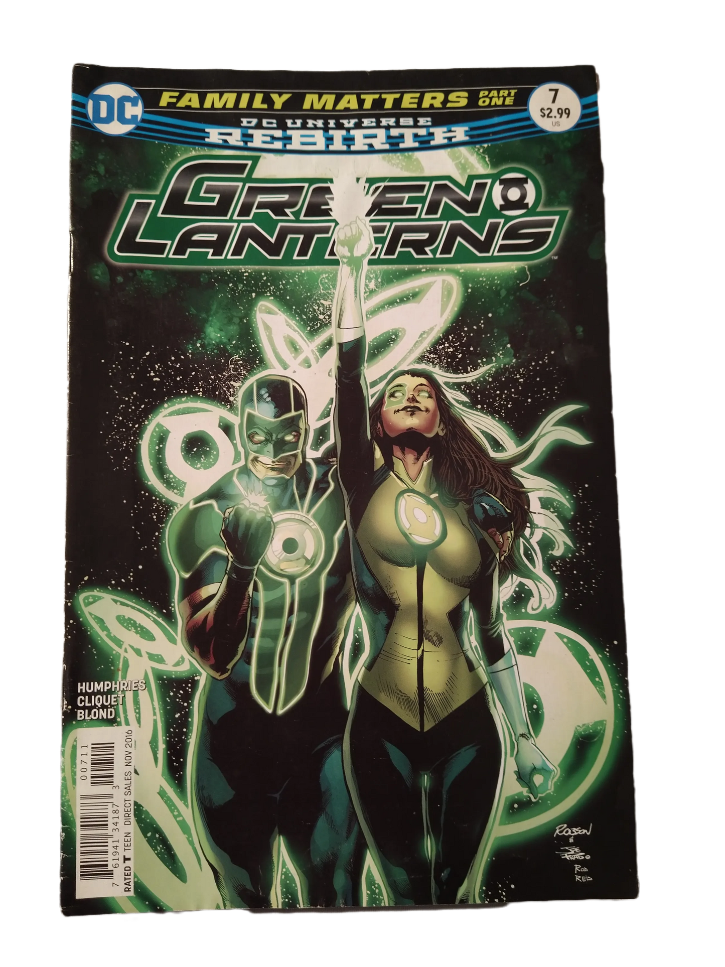 Green Lanterns #7 - DC Universe Rebirth