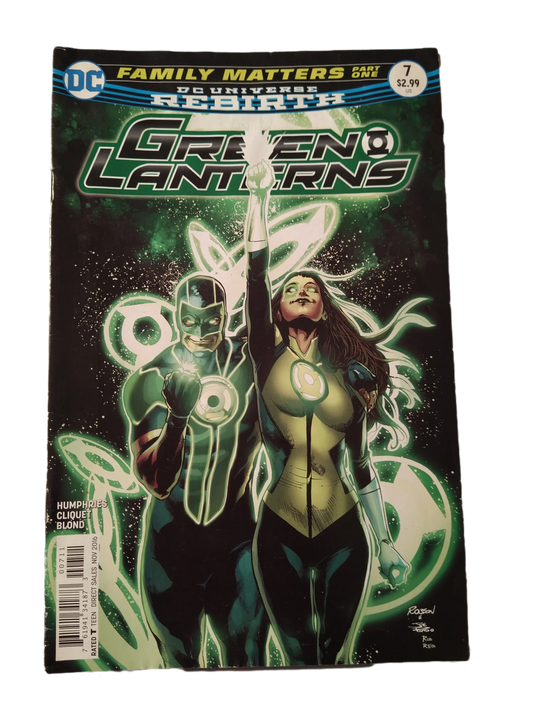 Green Lanterns #7 - DC Universe Rebirth