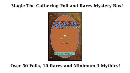 Magic The Gathering Foils and Rares Mystery Box - Over 50 Foils!