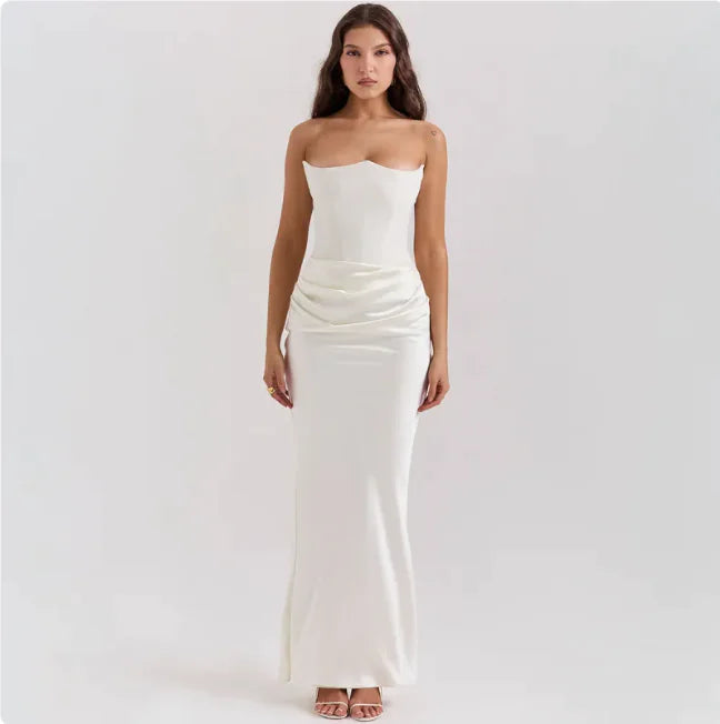 Strapless Maxi Dress – Sleek & Stunning