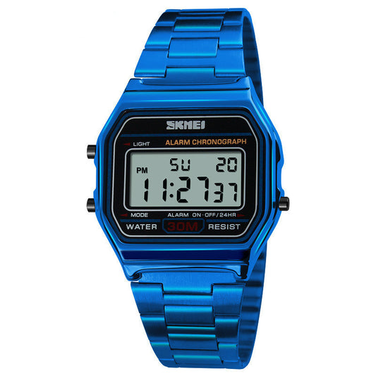 Men's Retro Style Digital Watch