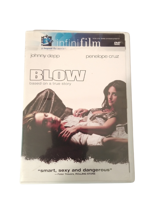 Blow - Staring Johnny Depp and Penelope Cruz - DVD