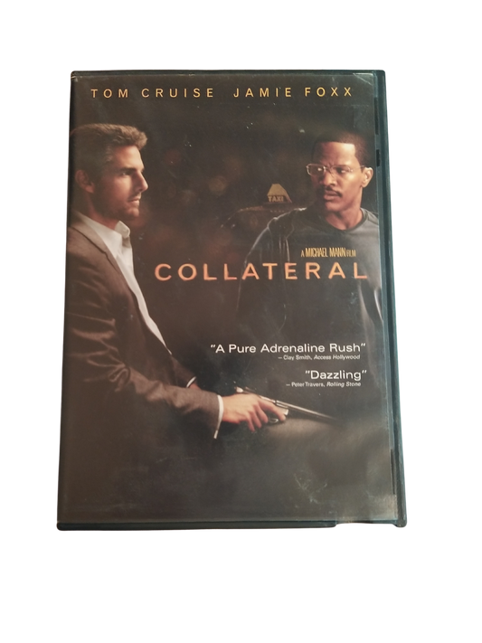 Collateral DVD - Starring Jamie Foxx and Tom Cruise