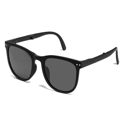 Trendy Folding Sunglasses - Convenient and Stylish!