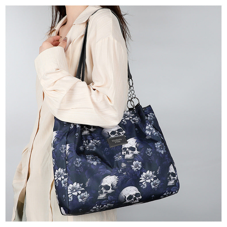 Tropical Skull Shoulder Bag