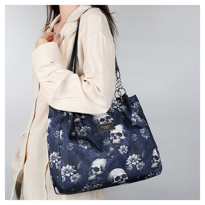 Tropical Skull Shoulder Bag