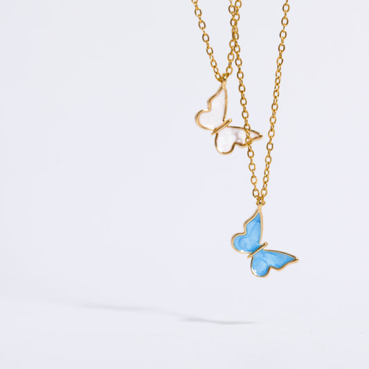 Simply Beautiful Butterfly Necklace. Ultra Affordable Statement Piece!