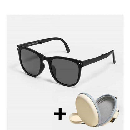 Trendy Folding Sunglasses - Convenient and Stylish!