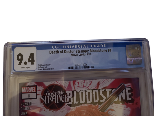Death of Doctor Strange: Bloodstone #1 - Graded 9.4 by CGC!