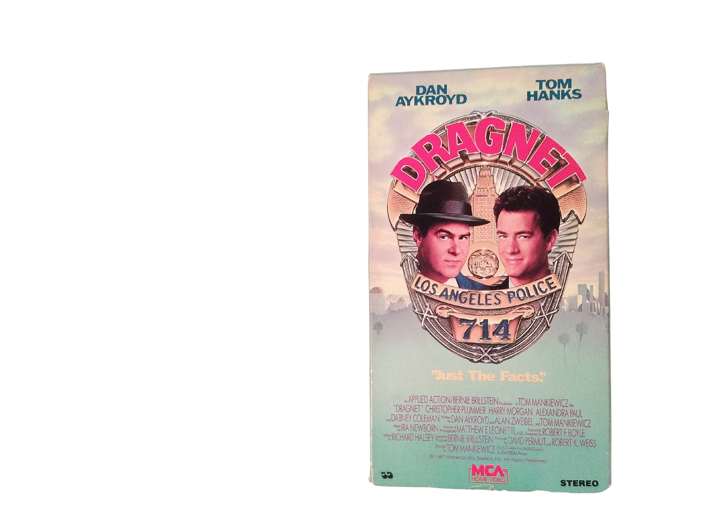 Dragnet VHS - Starring Dan Aykroyd and Tom Hanks