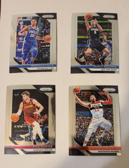 Panini Prizm Standard Four Card Bundle #4