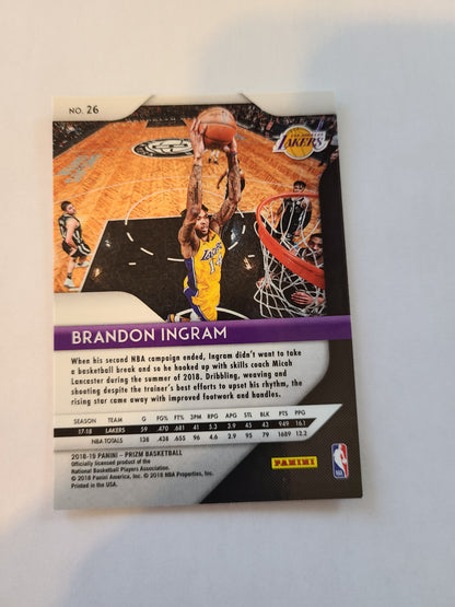 Brandon Ingram #26 Panini Prizm 2019