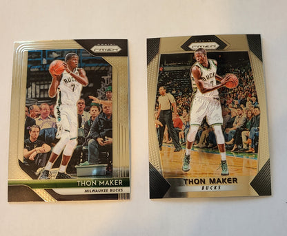 Thon Maker Two Pack - 2017 & 2018 Panini Prizm Standard Cards