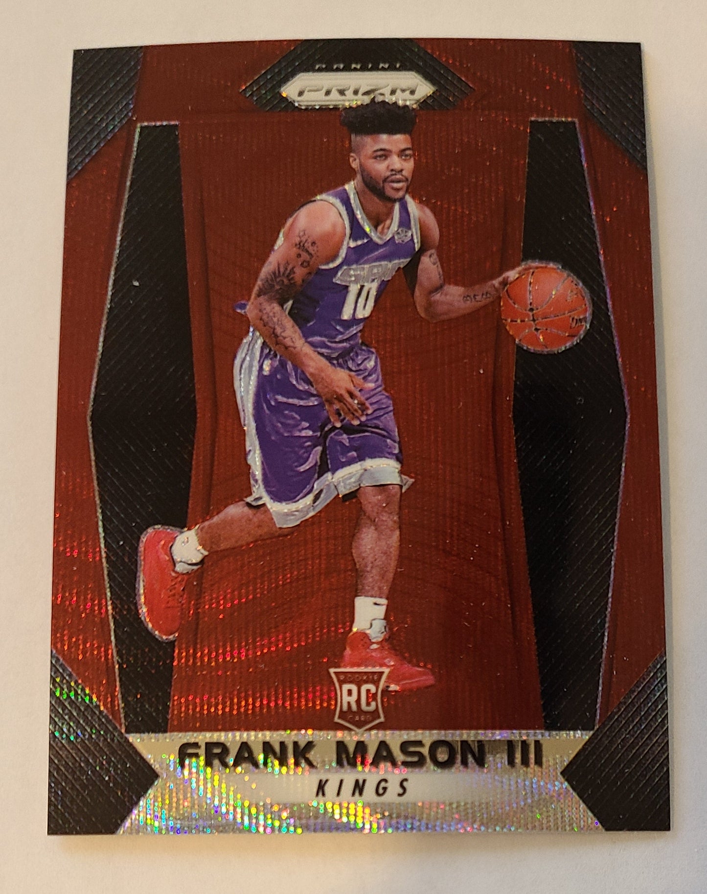 Frank Mason III Holographic Stripes Rookie Card #26 2017 Panini Prizm
