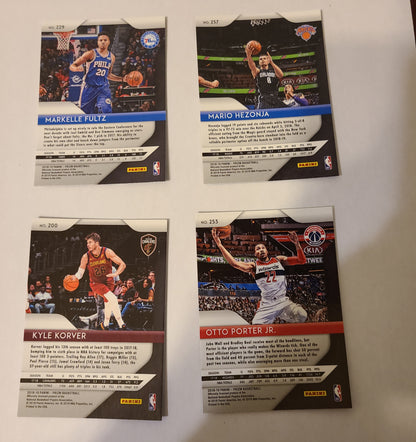 Panini Prizm Standard Four Card Bundle #4