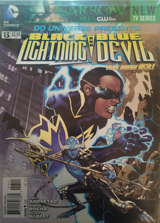 Black Lightning and Blue Devil The New 52 #13 - DC Universe Presents
