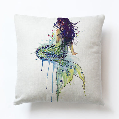 Mermaid Pillow Case/Cushion Cover