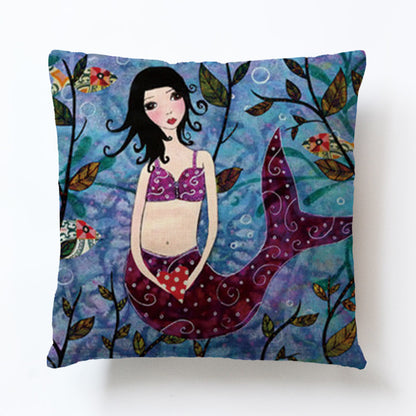 Mermaid Pillow Case/Cushion Cover