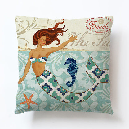 Mermaid Pillow Case/Cushion Cover